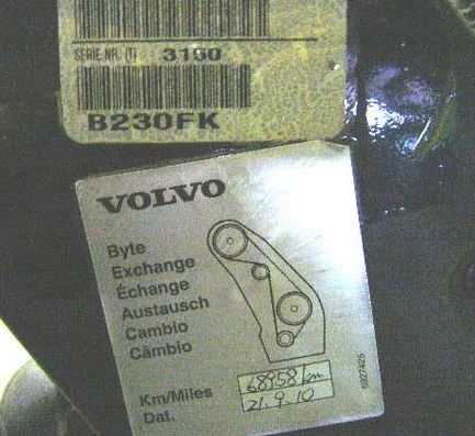  Volvo B230FK :  3